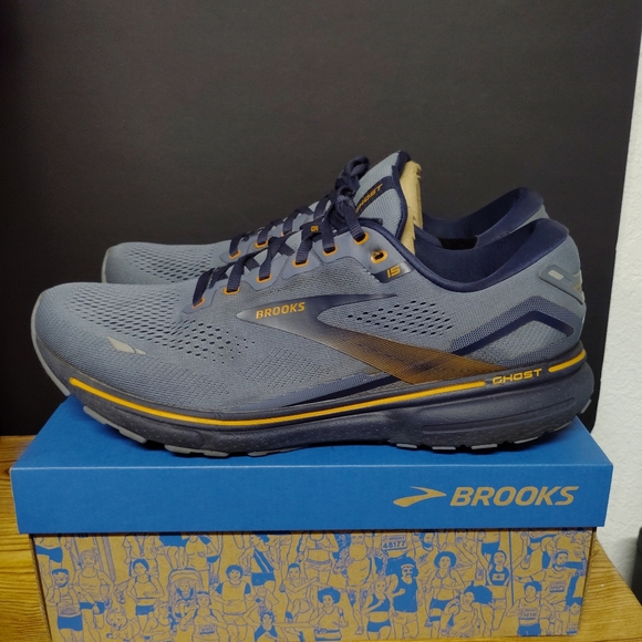 Brooks Other - Brooks Ghost 15 Athletic Men's Gray Running Shoes